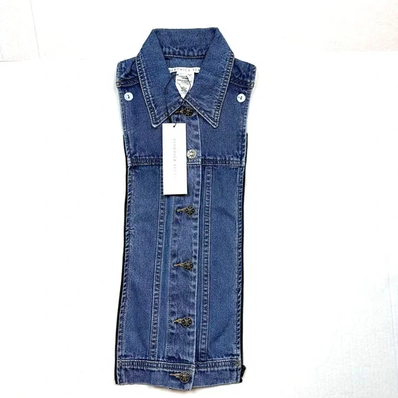 New VERONICA BEARD Slate Denim Dickey Size 00-14 - Picture 9 of 11